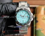 AAA Copy Rolex Submariner DIW Aquamarine Blue Dial Ceramic Bezel Watch 